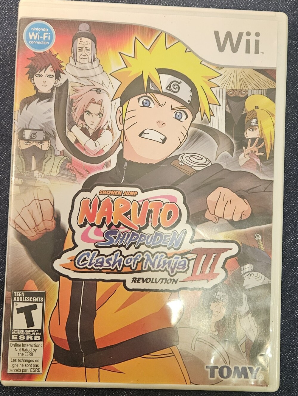 Naruto Shippuden: Clash of Ninja Revolution III (Wii)